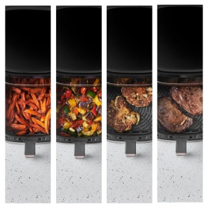Friteuza cu aer cald Russell Hobbs SatisFry 4,3L 1800W Negru - Img 3