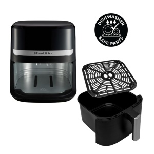 Friteuza cu aer cald Russell Hobbs SatisFry 5,5L 1500W Negru - Img 8