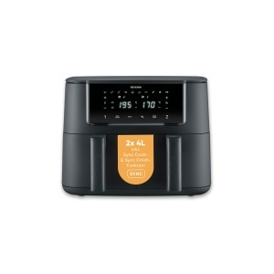Friteuza cu aer cald Severin FR 2463, 2x4L, 2600W, neagra