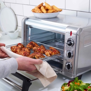 Friteuza cu aer cald si cuptor Russell Hobbs Express 26680-56, 20L, 1500W, inox - Img 6