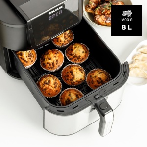 Friteuza cu aer cald Taurus 1700W, 8L, 8 programe, design compact - Img 4