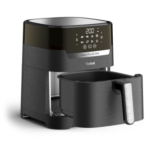 Friteuza cu aer cald Tefal Easy Fry Grill EY5058 XL 42L 2-in-1 8 programe - Img 2