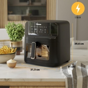 Friteuza cu aer cald Tristar cu fereastra de vizualizare - 10 programe de gatit - Acoperire antiaderenta - Protectie la supraincalzire - 7,5 L - 1700 W - FR-9039 - Img 3