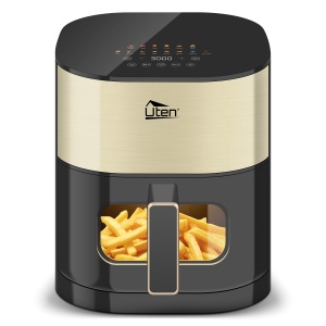 Friteuza cu aer cald Uten Dual Blaze 55L 14 programe ecran LED functie start intarziat