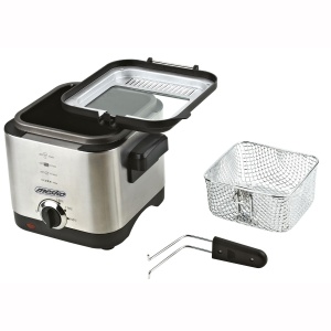 Friteuza electrica Mesko MS4910, 1.5 litri, 900W, inox - Img 4