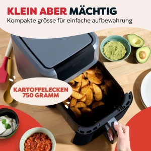 Friteuza Instant Pot Vortex Compact 5L Trufel Gri 4 in 1 Tehnologie EvenCrisp - Img 5
