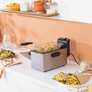 Friteuza Tristar FR-6946, 3L capacitate, 2000W, termostat reglabil - Img 2