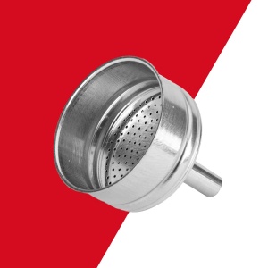 Funnel pentru Espressor Bialetti Brikka 2 Cesti, Filtru Aluminium - Img 2