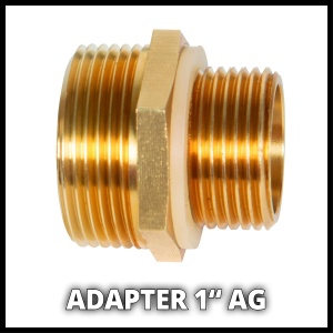 Furtun de aspirare Einhell 4 m transparent intarit cu sarma de otel accesorii din alama - Img 3