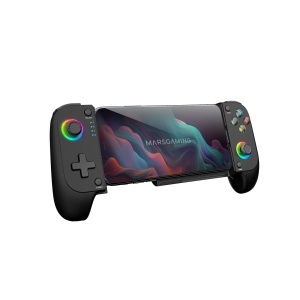 Gamepad Mars Gaming MGPX Bluetooth 50 RGB Neon Dual Vibration Negru