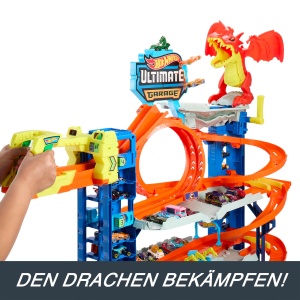 Garaj Hot Wheels Ultimativ HKX48 cu 4 Niveluri, 2 Masini, pentru Copii de la 5 Ani - Img 7