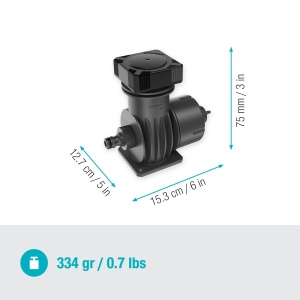 Gardena Micro-Drip-System Basisgerat 2000 Sistem de irigare automata cu filtru integrat - Img 4