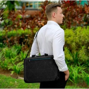 Geanta laptop DELL PO1520CS, Unisex, Neagra - Img 2