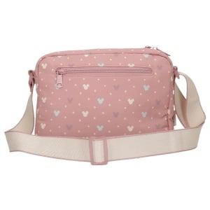 Geanta Luma Mickey de la Joumma, 25x18 cm, Polyester, Culoare Nude - Img 3