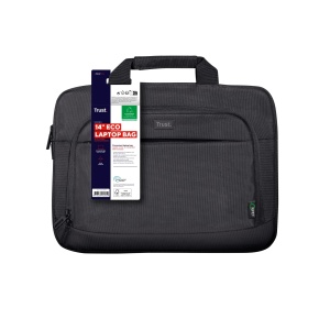 Geanta pentru laptop Trust Sydney, reciclata, 14 inch, neagra - Img 7