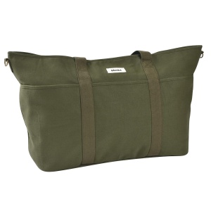 Geanta pentru scutece Beaba Madrid XXL 44L, khaki, 11 compartimente, impermeabila - Img 4