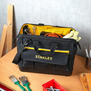 Geanta pentru unelte STANLEY 1-96-183, nylon 600 Denier, impermeabila, 44,7 x 27,5 x 23,5 cm - Img 2