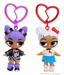Geanta Plush L.O.L. Surprise Loves Hello Kitty, Wendabila, cu 7 Surprize - Img 8