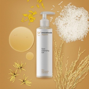 Gel de curatare faciala Joypure InnovaGoods cu extract de orez, 200 ml - Img 6