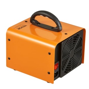 Generator de ozon VEVOR 12000mg/h Ozonizator 80W Purificator de aer 300m^2 Dispozitiv de ozon Renovarea cladirii Temporizator 0-120 minute Deodorizator Generator de ozon Indicator de umiditate Monitorizare inteligenta a climatului interior - Img 11