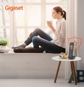 Gigaset C575HX - receptor DECT cu suport de incarcare - compatibil Fritzbox - telefon fara fir pentru router si baza DECT - afisaj color TFT mare, negru [versiunea germana] [Fara baza] - Img 7