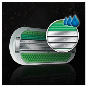 Gillette Body Lame de Ras 3-Lame PowerGlide Compatibile Mach3 - Img 2