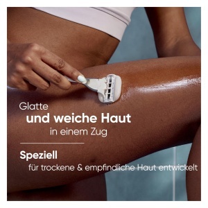 Gillette Venus Pro ComfortGlide Sensitive Ras pentru femei cu 5 lame si Aloe Vera - Img 2