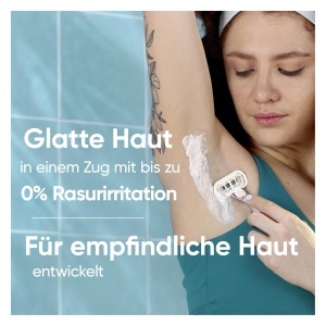 Gillette Venus Pro Smooth Sensitive Aparat de ras pentru piele sensibila cu 6 rezerve si Aloe Vera - Img 2