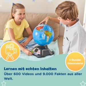 Glob Interactiv VTech cu Ecran si Stilou, 26 cm, 9000 Fapte - Img 3