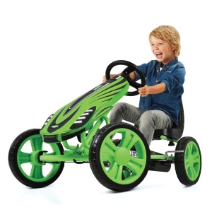 Go-Kart pentru copii hauck Speedster, 4-10 ani, 50 kg, Culoare Verde - Img 3