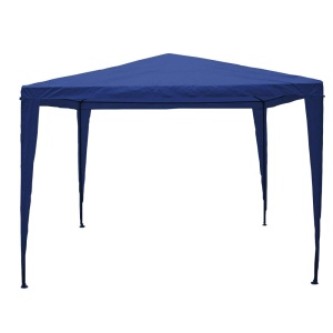 Gradina Vida Pop Up Foisor 3x3m Marquee Marquee Marquee Acoperis de gradina in aer liber Impermeabil cu geanta de transport, albastru