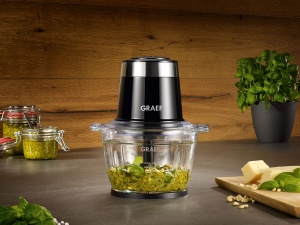 GRAEF CH502EU Tocator, sticla, 1 litru, negru - Img 6