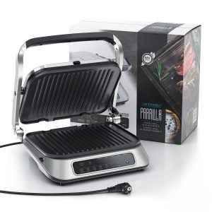 Gratar electric Arendo 303490 1900 W 7 programe presetate placi detasabile antiaderente - Img 8