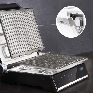 Gratar electric Cecotec RocknGrill Smart, 2000W, temperatura reglabila, placi detasabile - Img 7