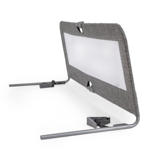 Gratar electric Hauck Sleep N Safe Plus XL, 150 x 50 x 44 cm, Faltabil, Melange Grey - Img 9