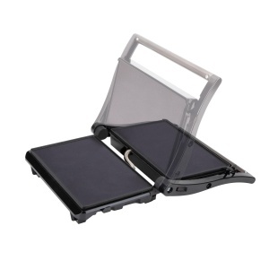 Gratar electric Jata JEGR1106, 750 W, placi antiaderente 22,5 x 14,6 cm, deschidere 180 - Img 4