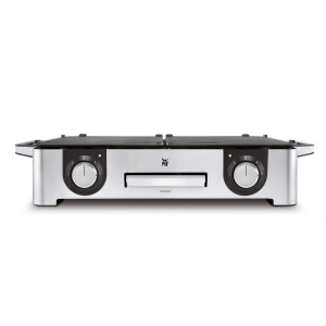 Gratar electric WMF Lono Master gratar electric 50x28 cm gratar electric Gratar de masa cu parbriz si tava de picurare certificat pentru exterior pent - Img 9