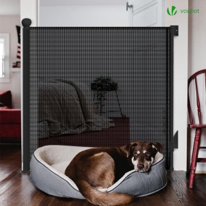 Gratar extensibil VOUNOT 0-180CM, pentru copii si animale, Negru - Img 7