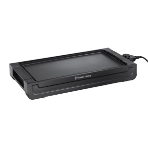 Gratar Russell Hobbs [Gratar de masa Teppanyaki] Fiesta (45x25cm, placa de gratar detasabila si antiaderenta, setare variabila a temperaturii, tava de scurgere a grasimilor, 2400W) Gratar electric 22550-56 - Img 3