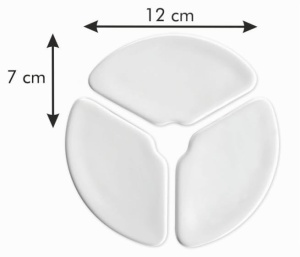 Greutati pentru fermentare Tescoma DELLA CASA, 3 buc, ceramica, pentru 5000 ml - Img 6