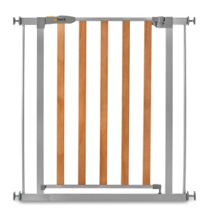 Grilaj de siguranta pentru copii Hauck Woodlock 2, 75-80 cm, fara montaj, metalic