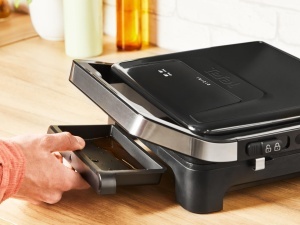 Grill contact si Panini Tefal Inicio Classic GC271810, 2000 W, design compact, inox - Img 4