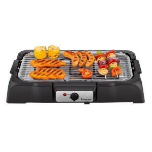 Grill electric Beper P101BBQ001, 2000W, suprafata XXL 41,5 x 24 cm, rauchfreies