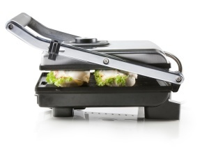 Grill electric DOMO Kontaktgrill 2000 W, cu termostat, din otel inoxidabil - Img 6