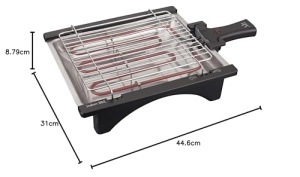 Grill electric Jata BQ95, 2000W, 2 inaltimi, fara fum si miros - Img 8