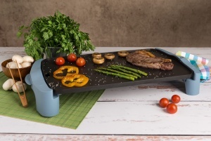 Grill electric Jata GR2500AM, 2500 W, suprafata 46 x 28 cm, antiaderenta - Img 4