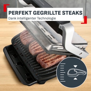 Grill Electric Tefal OptiGrill Elite, 12 programe automate, inox, cu display digital - Img 3
