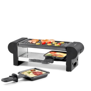 Grill Raclette Clatronic RG 3592 pentru 2 persoane, 20.5 x 10.5 cm, 350W - Img 9