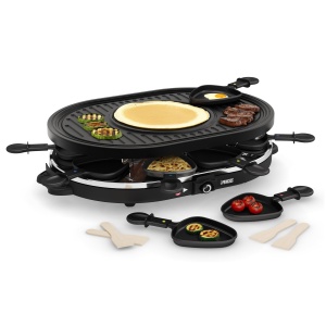 Grill Raclette Princess 162700 Oval, 1200W, 8 persoane, 42 x 30 cm