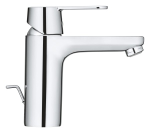 GROHE Get - Baterie lavoar monocomanda (cu economie de apa, versiune de inaltime medie, limita de cantitate variabila), crom, 23454000 - Img 3
